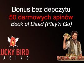 Bonus bez depozytu LuckyBird - 50 darmowych spinów