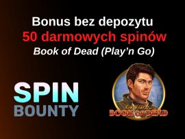 Bonus bez depozytu SpinBounty 50 darmowych spinów